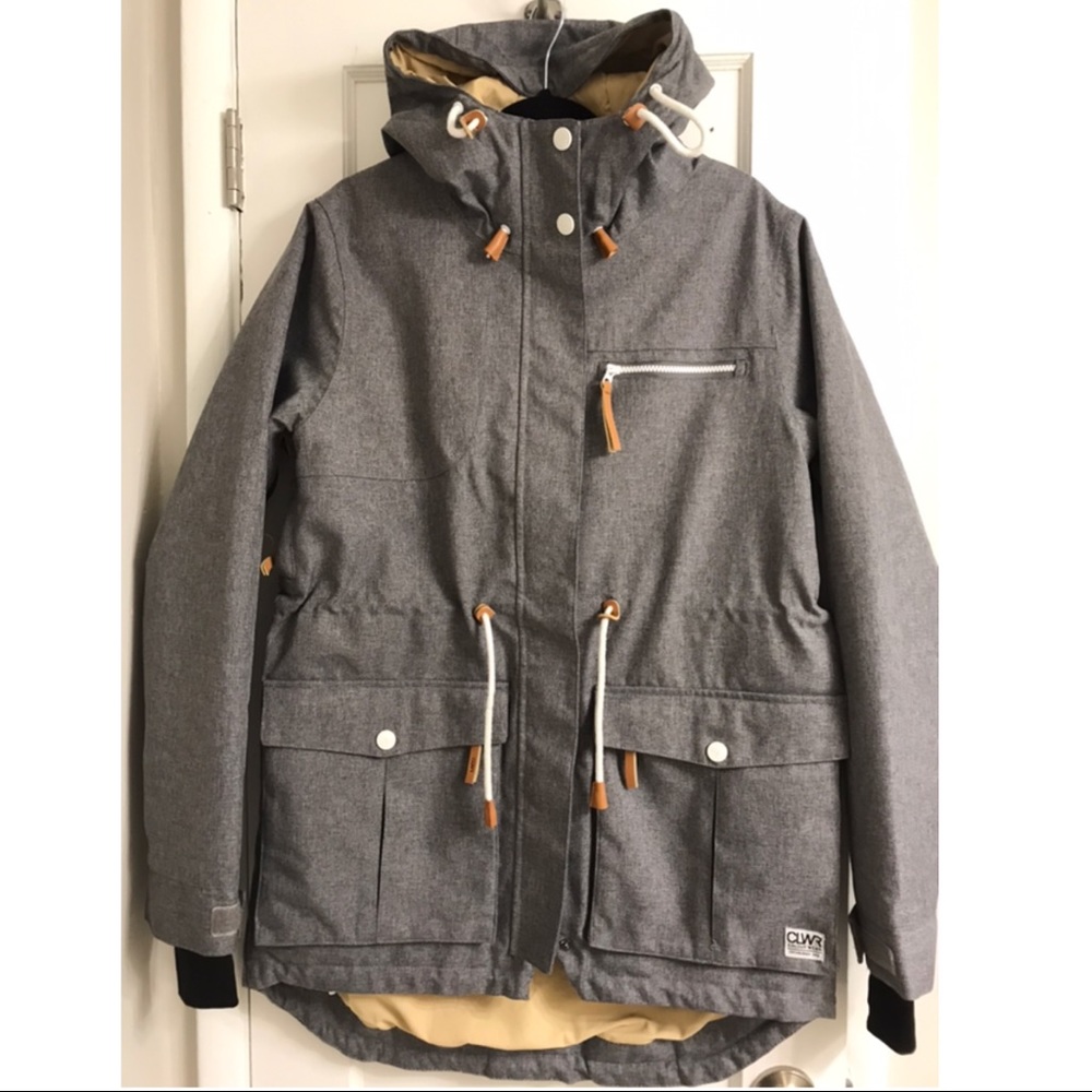 CLWR Women’s Ski Jacket Gray L
